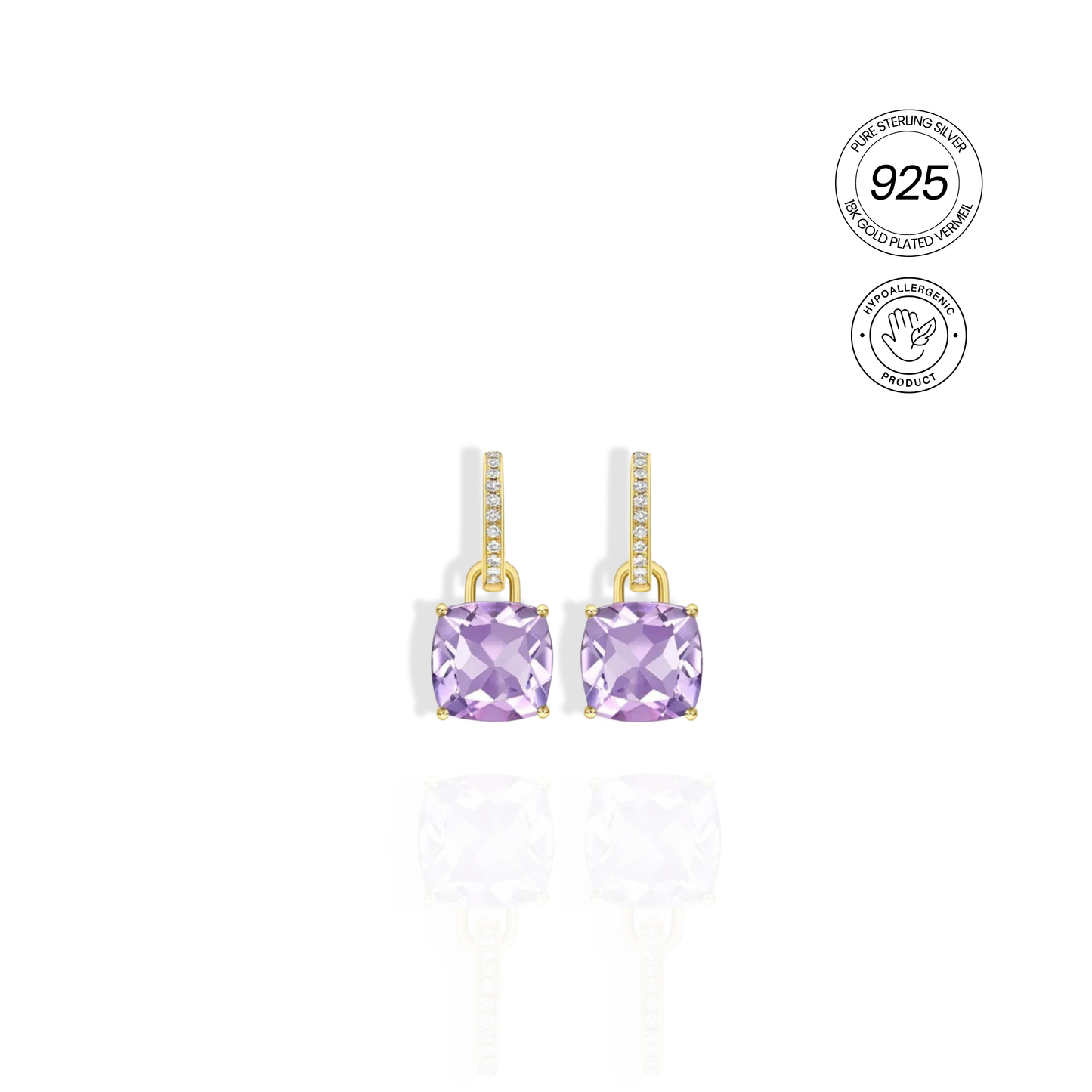 SOLARA GEM DROP EARRINGS