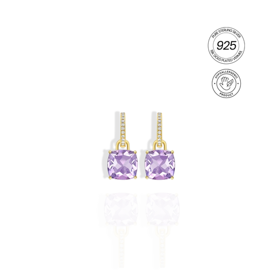 SOLARA GEM DROP EARRINGS