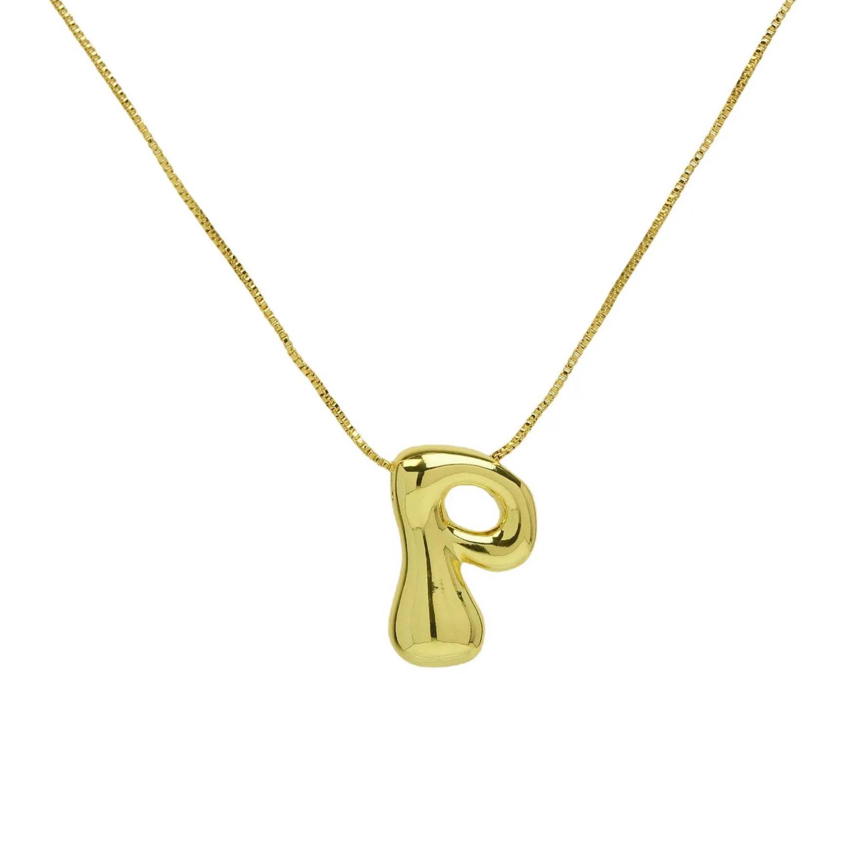 MEDIUM TIMELESS INITIAL NECKLACE