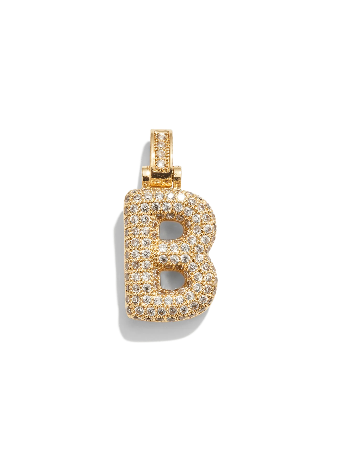 STANDARD BALLOON INITIAL NECKLACE GOLD