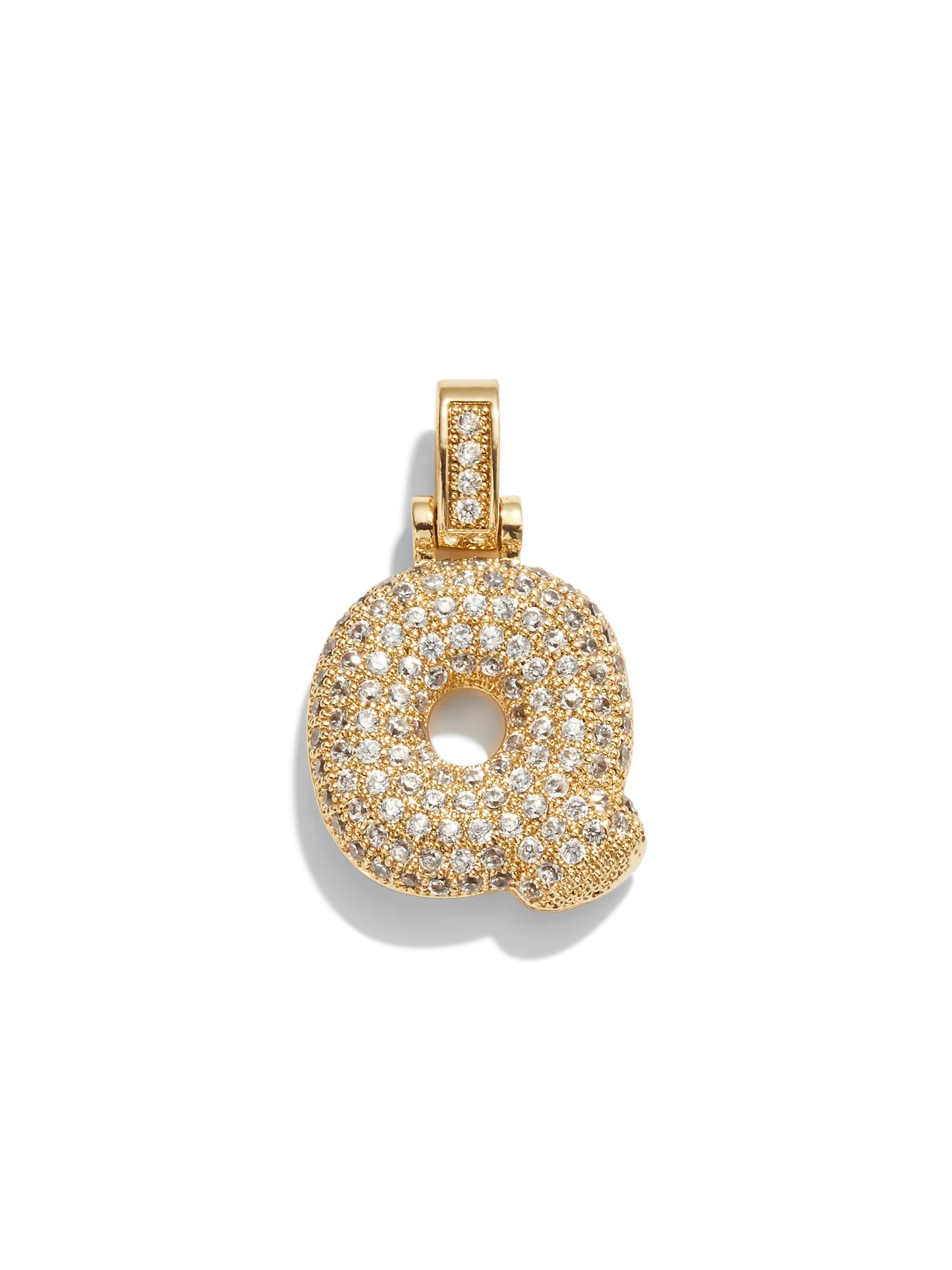 STANDARD BALLOON INITIAL NECKLACE GOLD