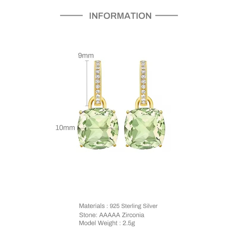 SOLARA GEM DROP EARRINGS