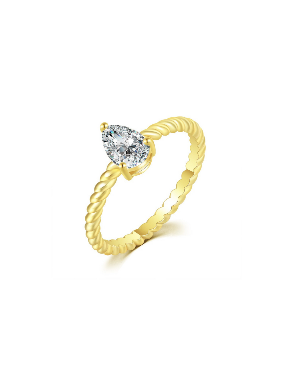 Twisted Band Ring
