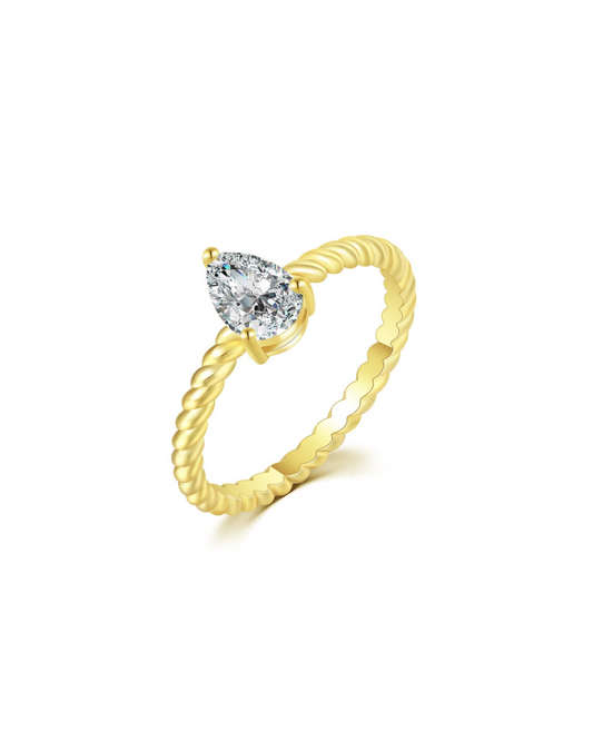Twisted Band Ring