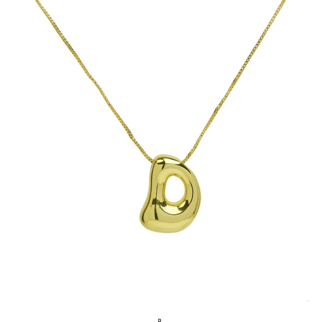 MEDIUM TIMELESS INITIAL NECKLACE