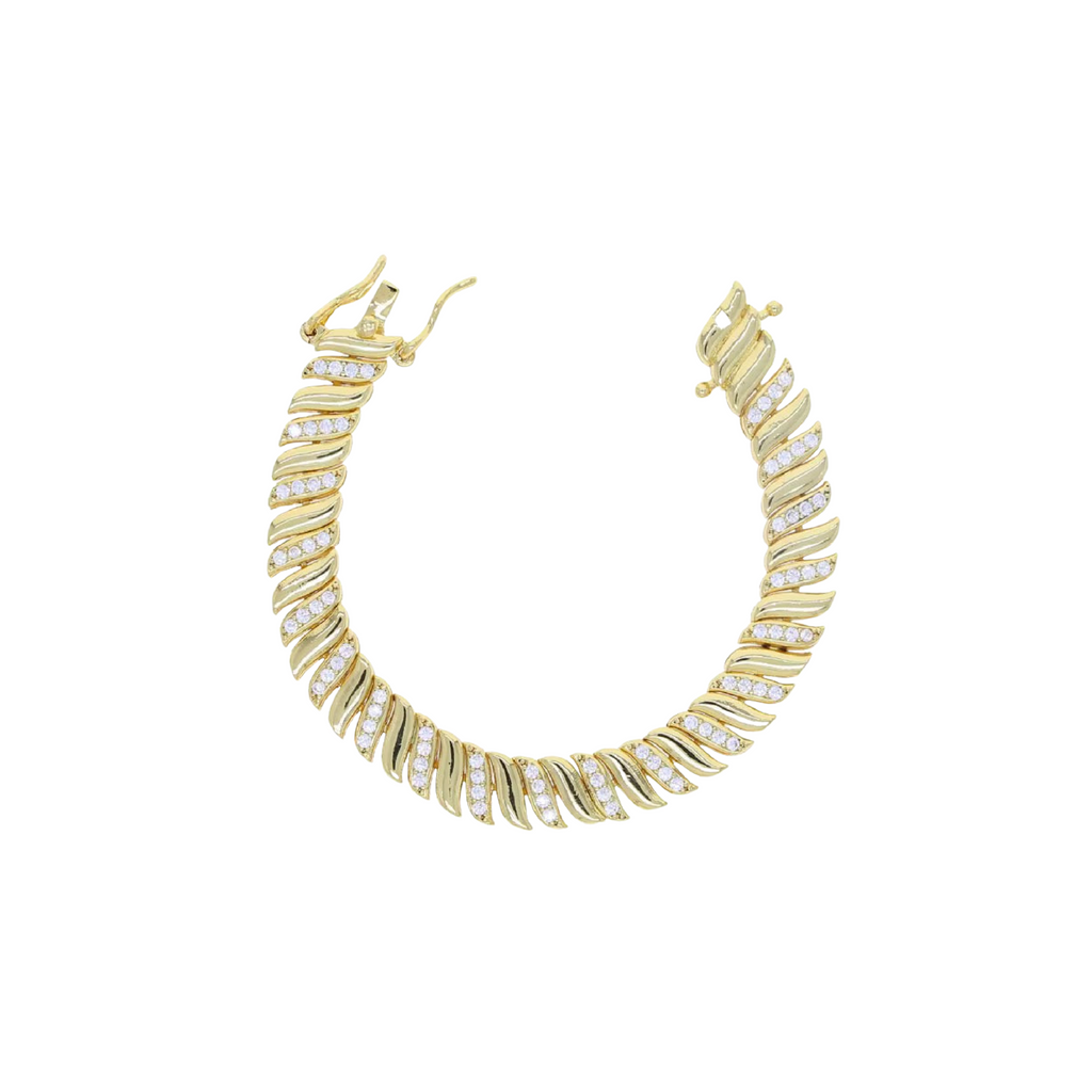 OASIS PAVÉ CHAIN BRACELET