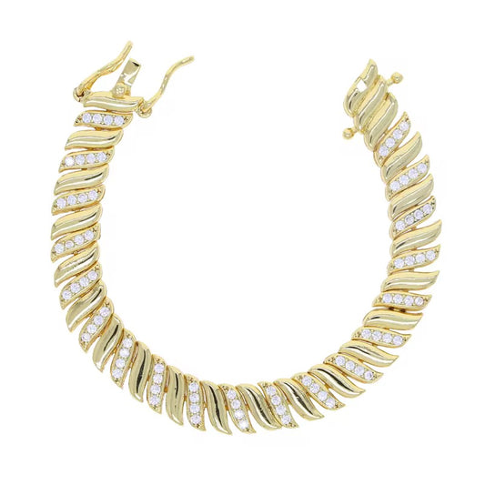 OASIS PAVÉ CHAIN BRACELET