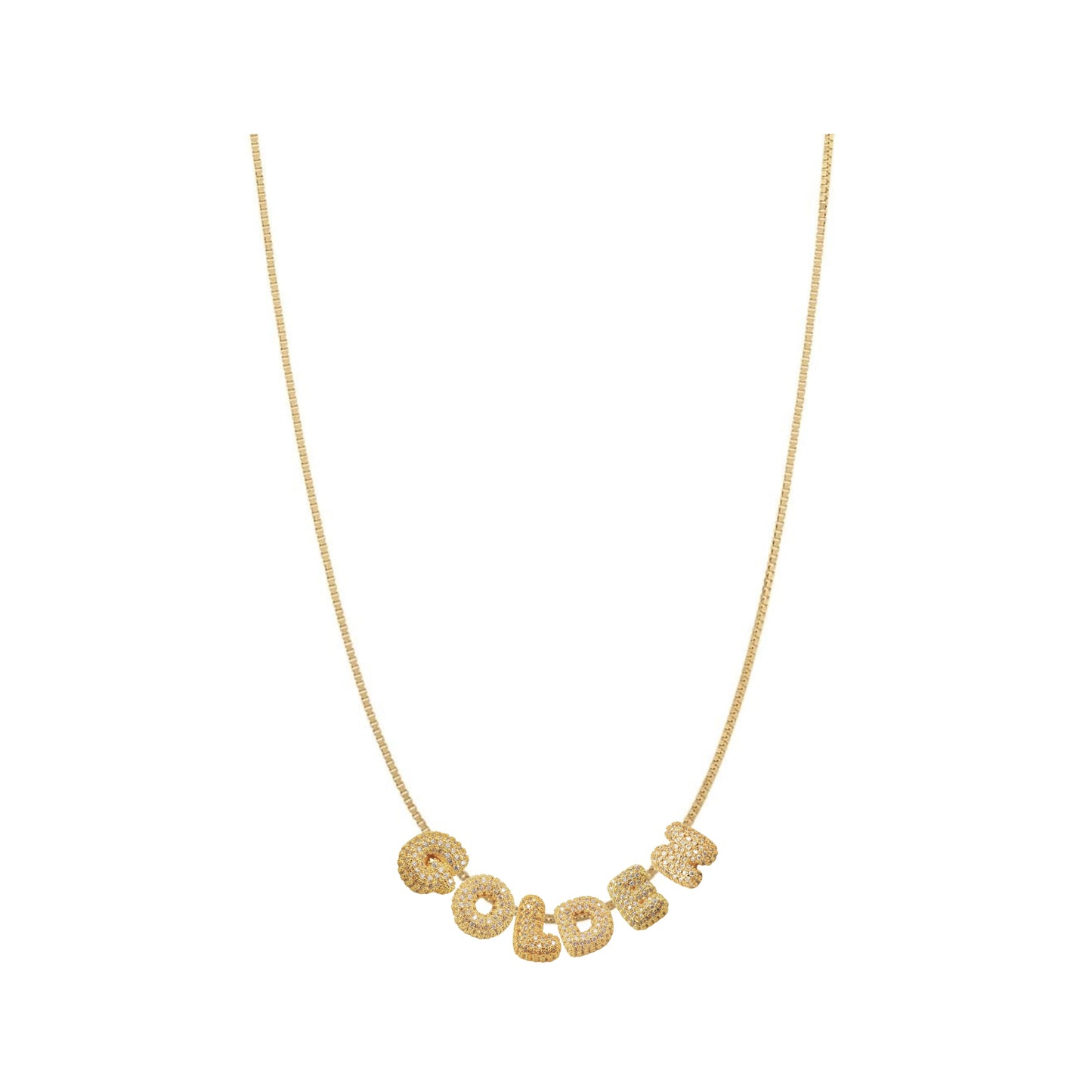 TINY BALLOONS IN GOLD