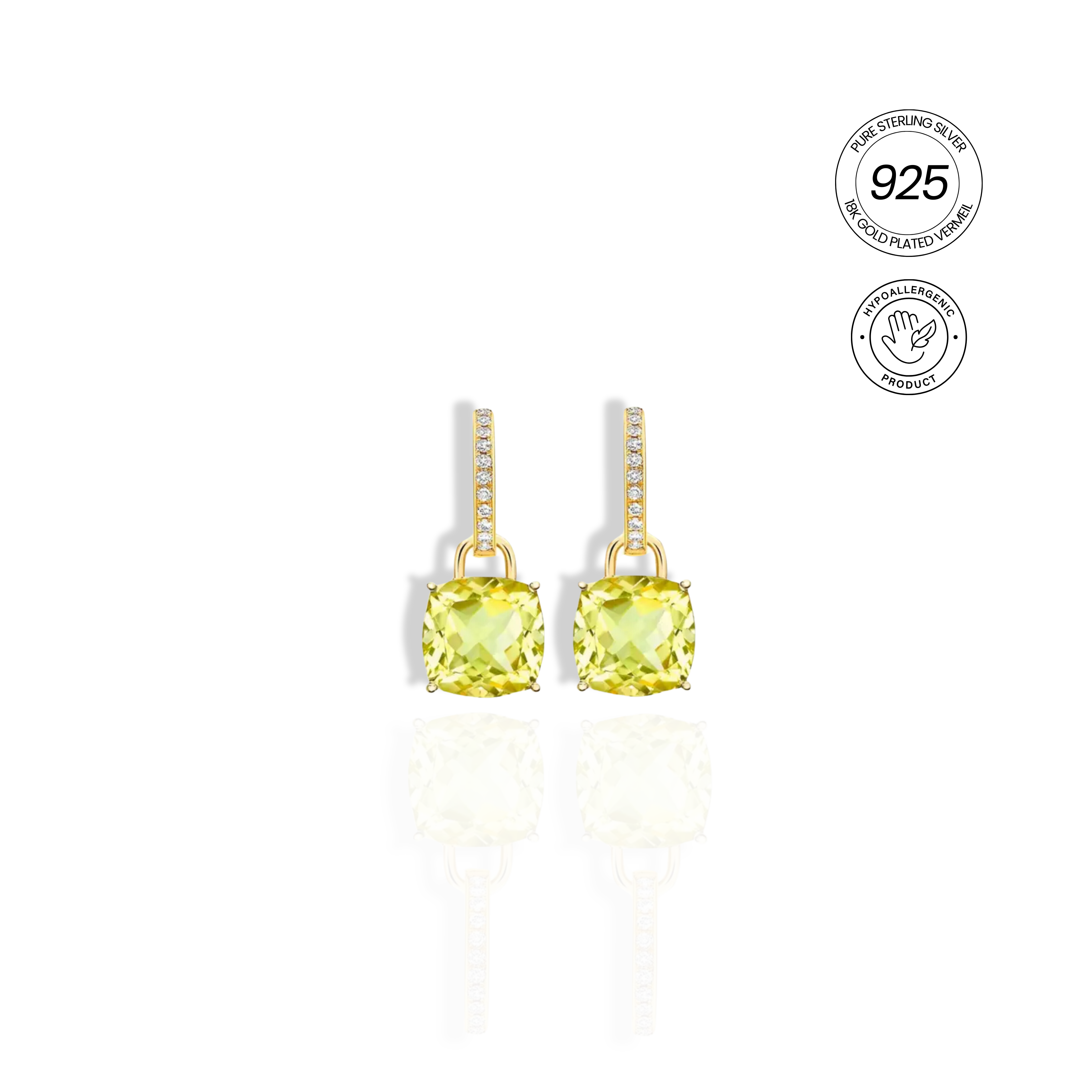 SOLARA GEM DROP EARRINGS