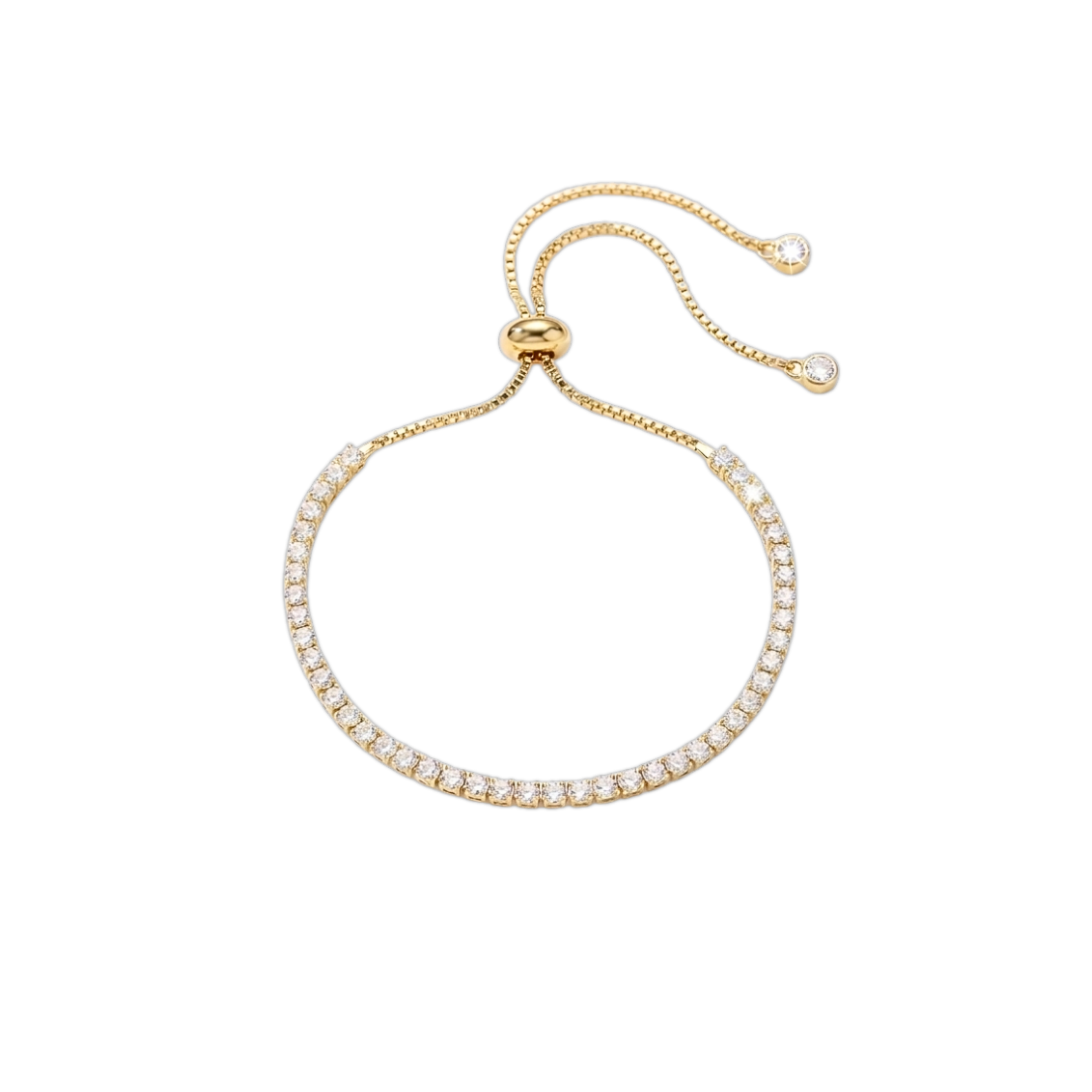 LUMIÈRE TENNIS SLIDER BRACELET