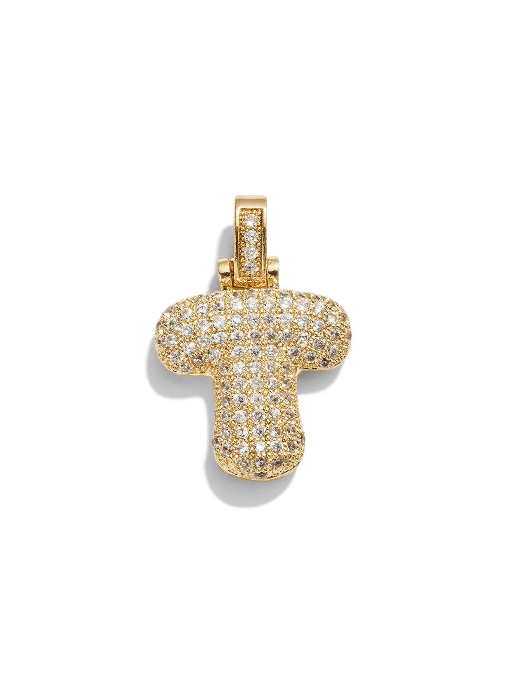 STANDARD BALLOON INITIAL NECKLACE GOLD