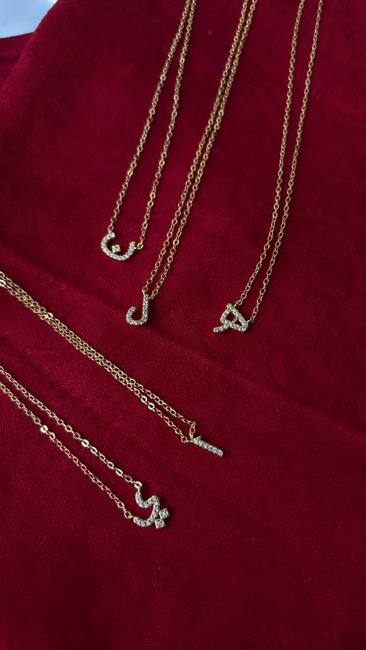ARABIC INITIAL NECKLACE