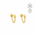 NAJA CHAIN EARRING