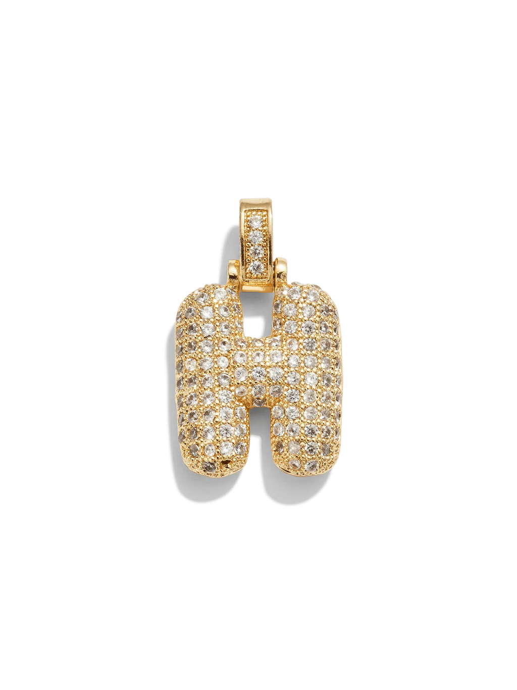 STANDARD BALLOON INITIAL NECKLACE GOLD