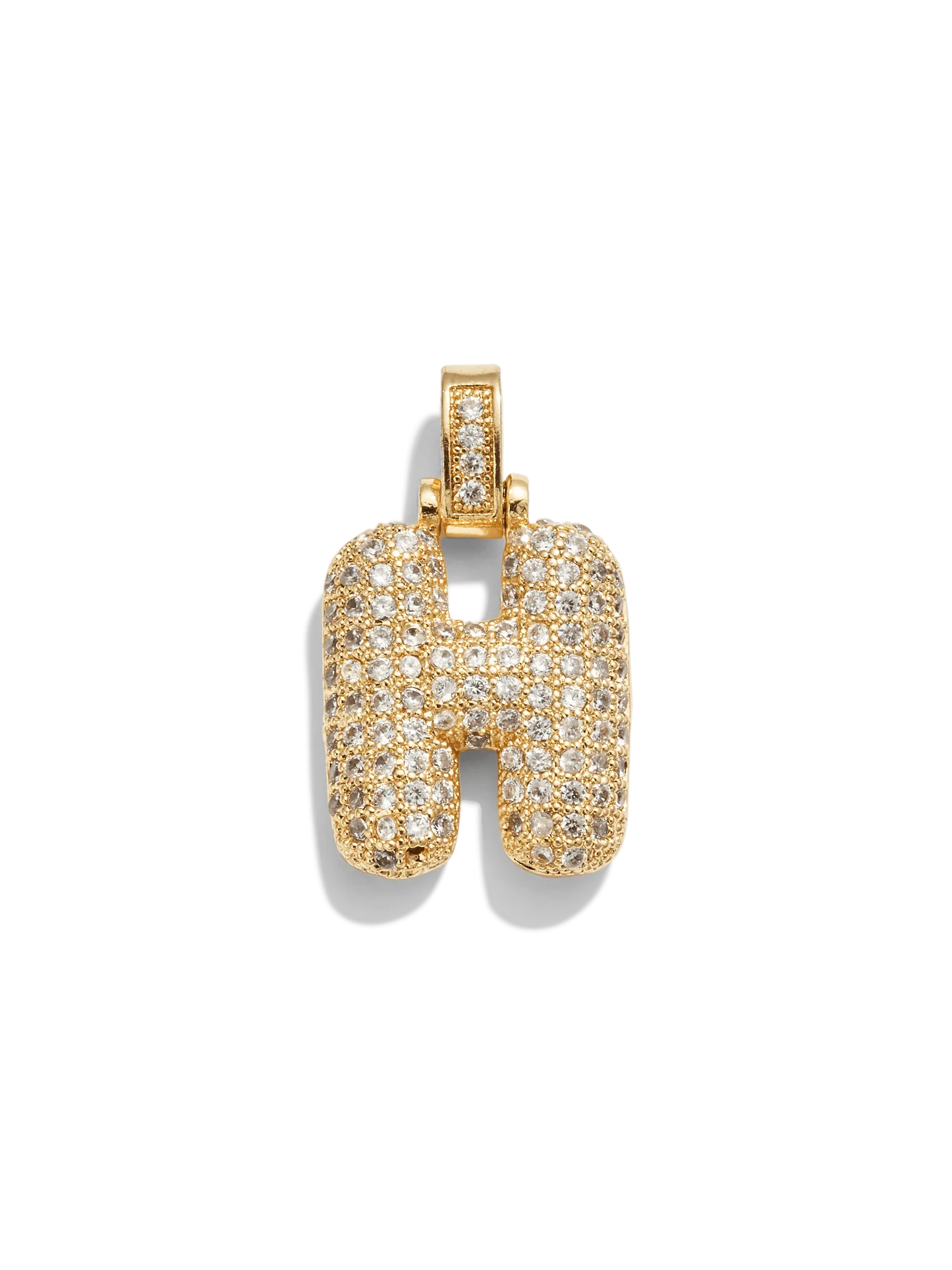 STANDARD BALLOON INITIAL NECKLACE GOLD