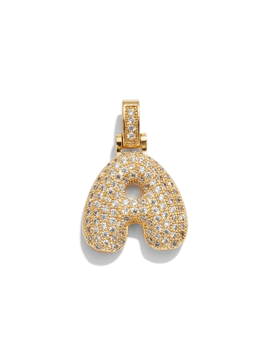 STANDARD BALLOON INITIAL NECKLACE GOLD