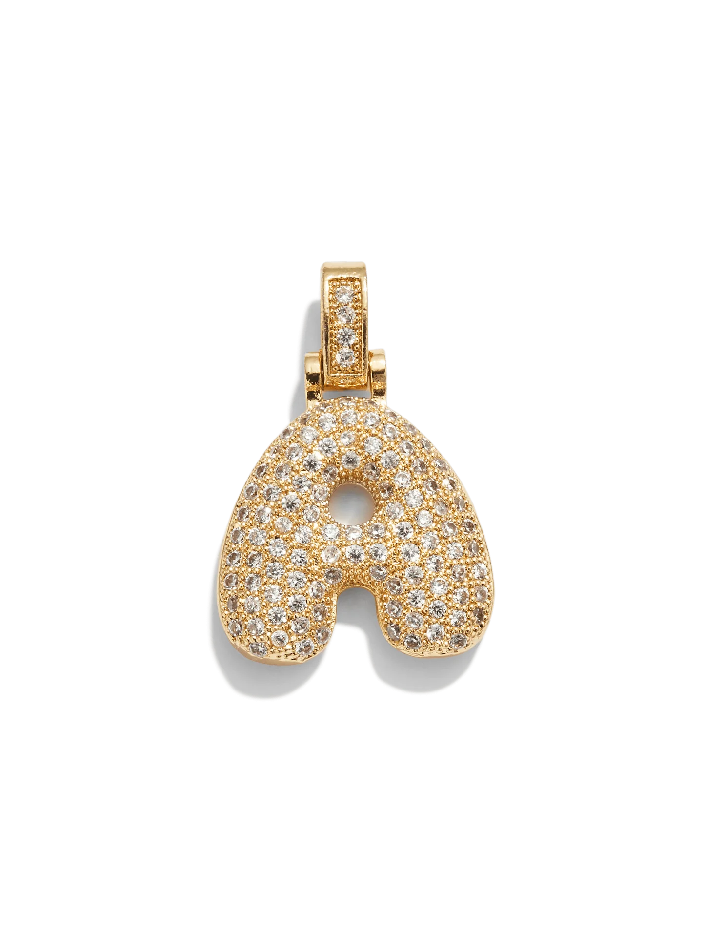 STANDARD BALLOON INITIAL NECKLACE GOLD