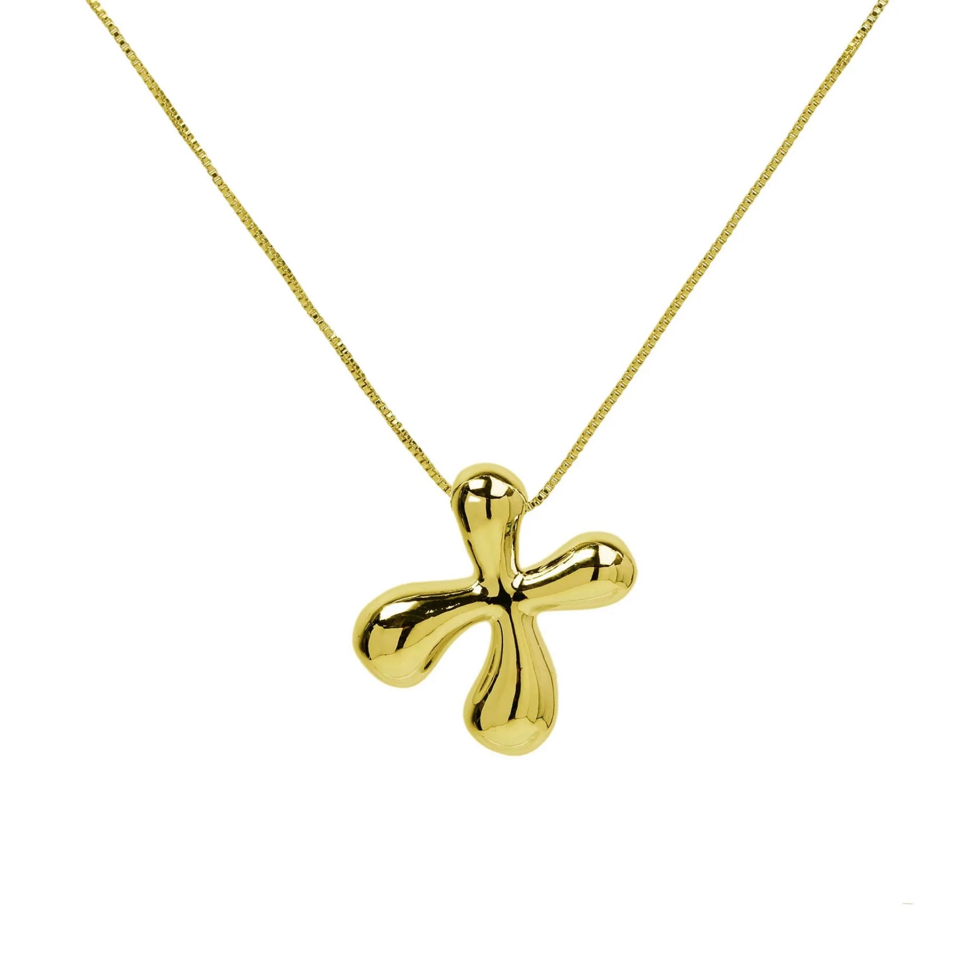 MEDIUM TIMELESS INITIAL NECKLACE