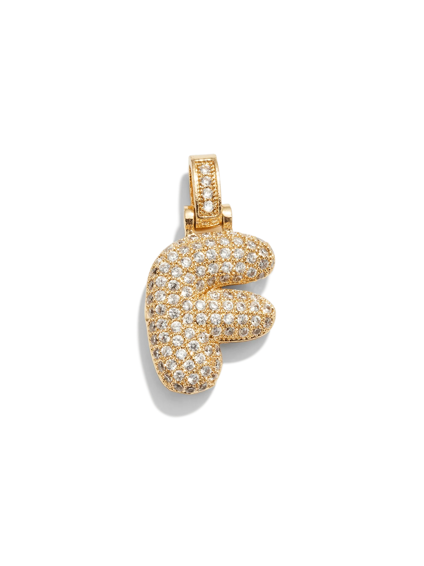 STANDARD BALLOON INITIAL NECKLACE GOLD