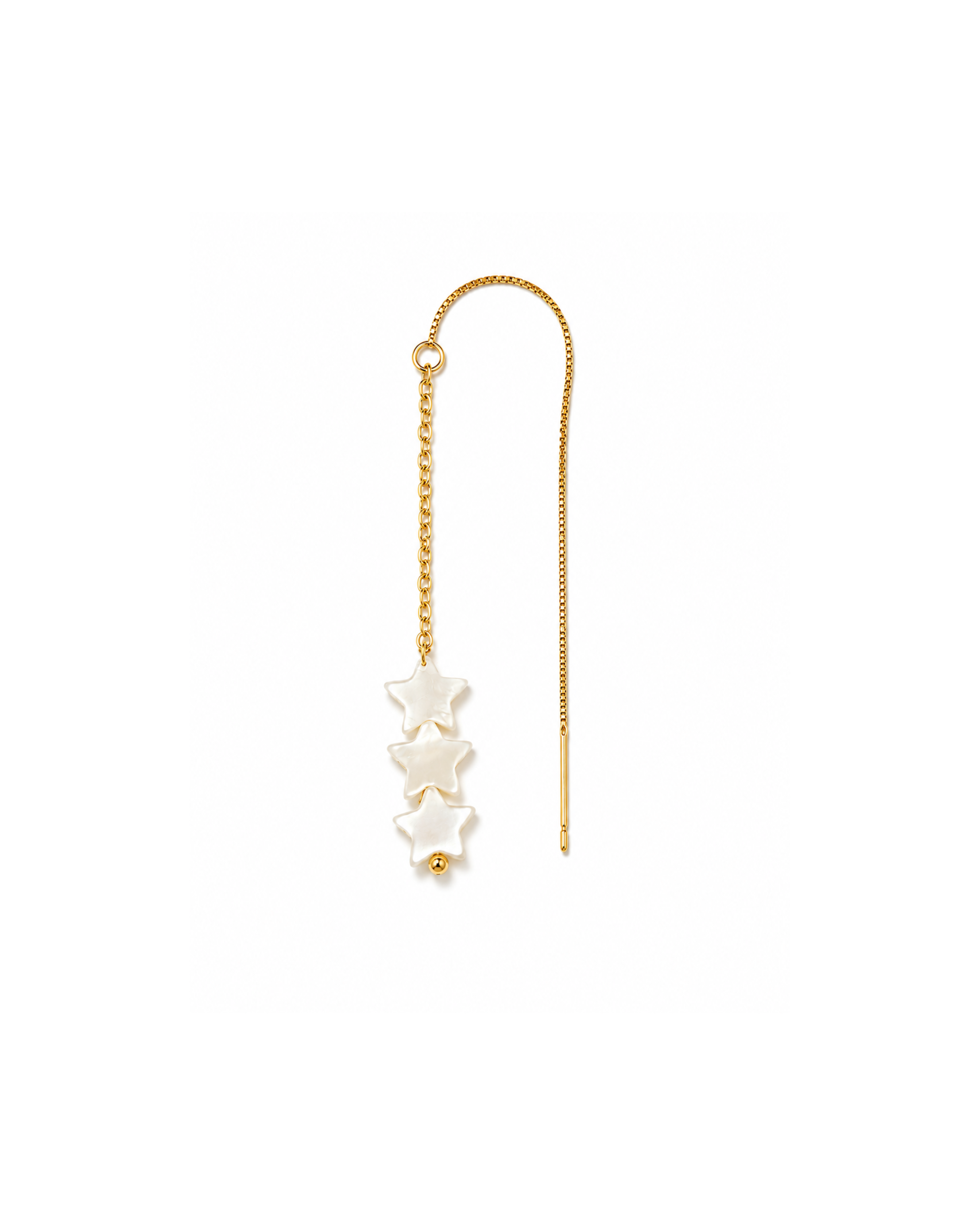 CHARM CASCADE — MOTHER OF PEARL STAR