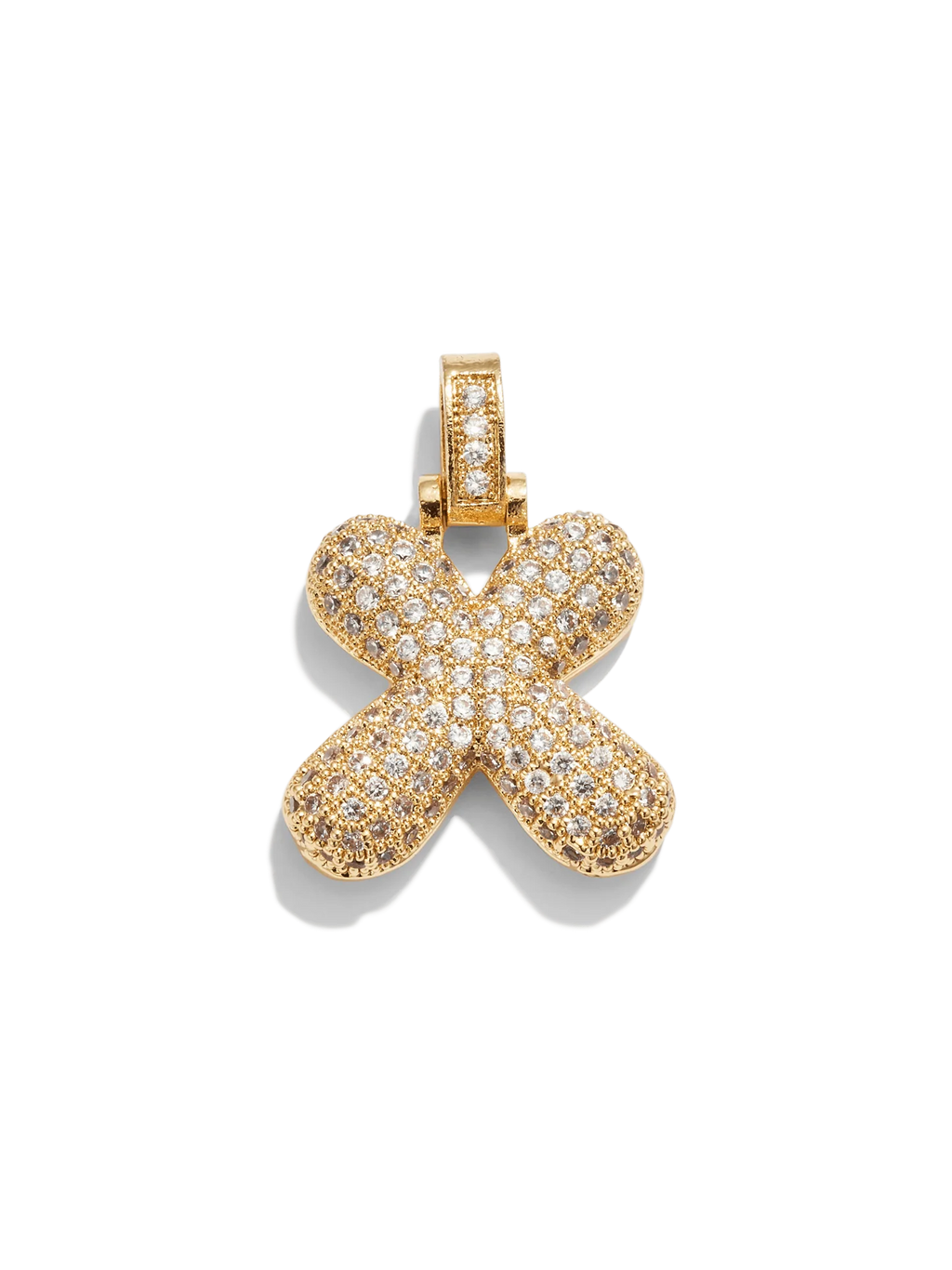 STANDARD BALLOON INITIAL NECKLACE GOLD