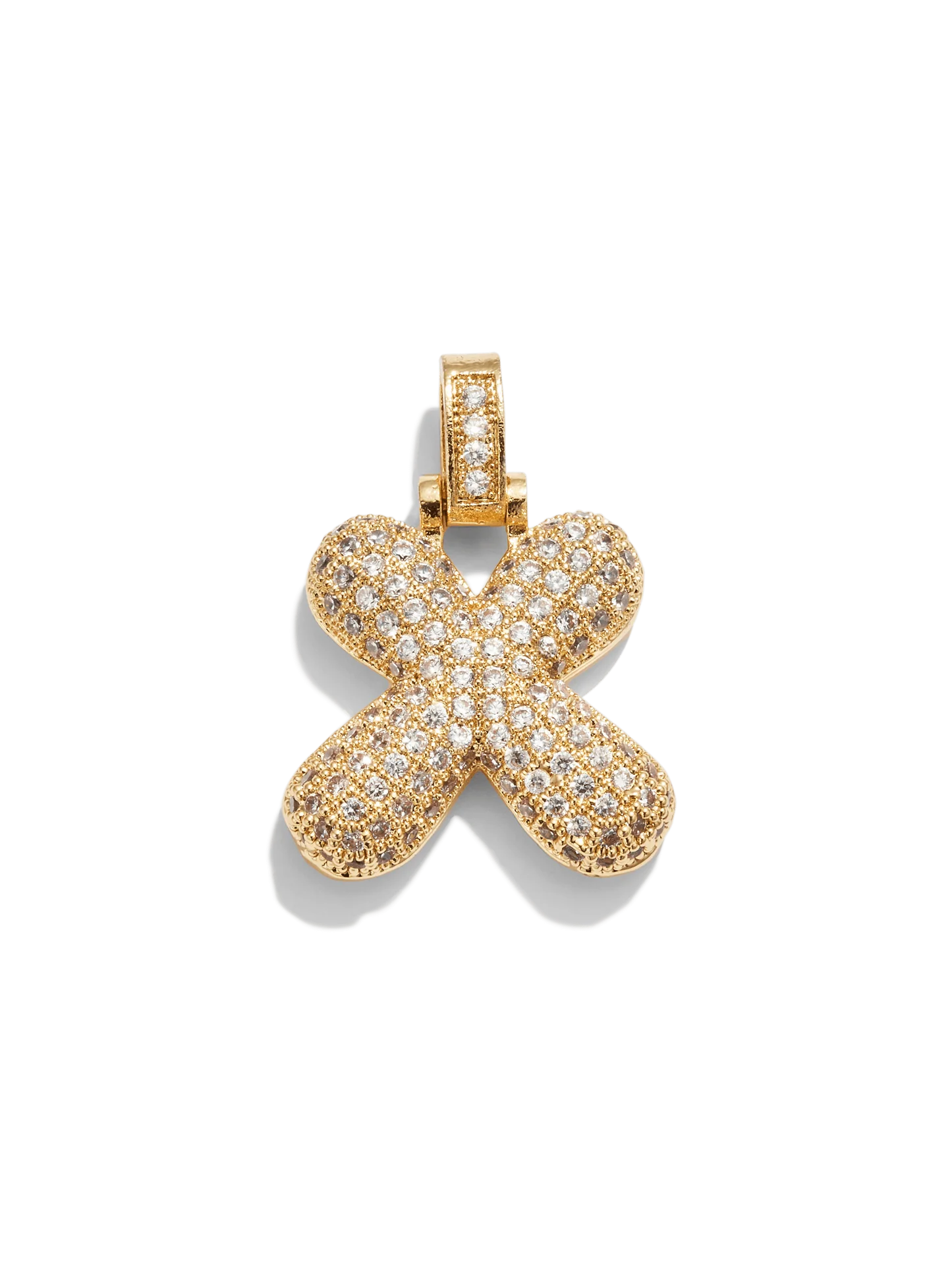 STANDARD BALLOON INITIAL NECKLACE GOLD