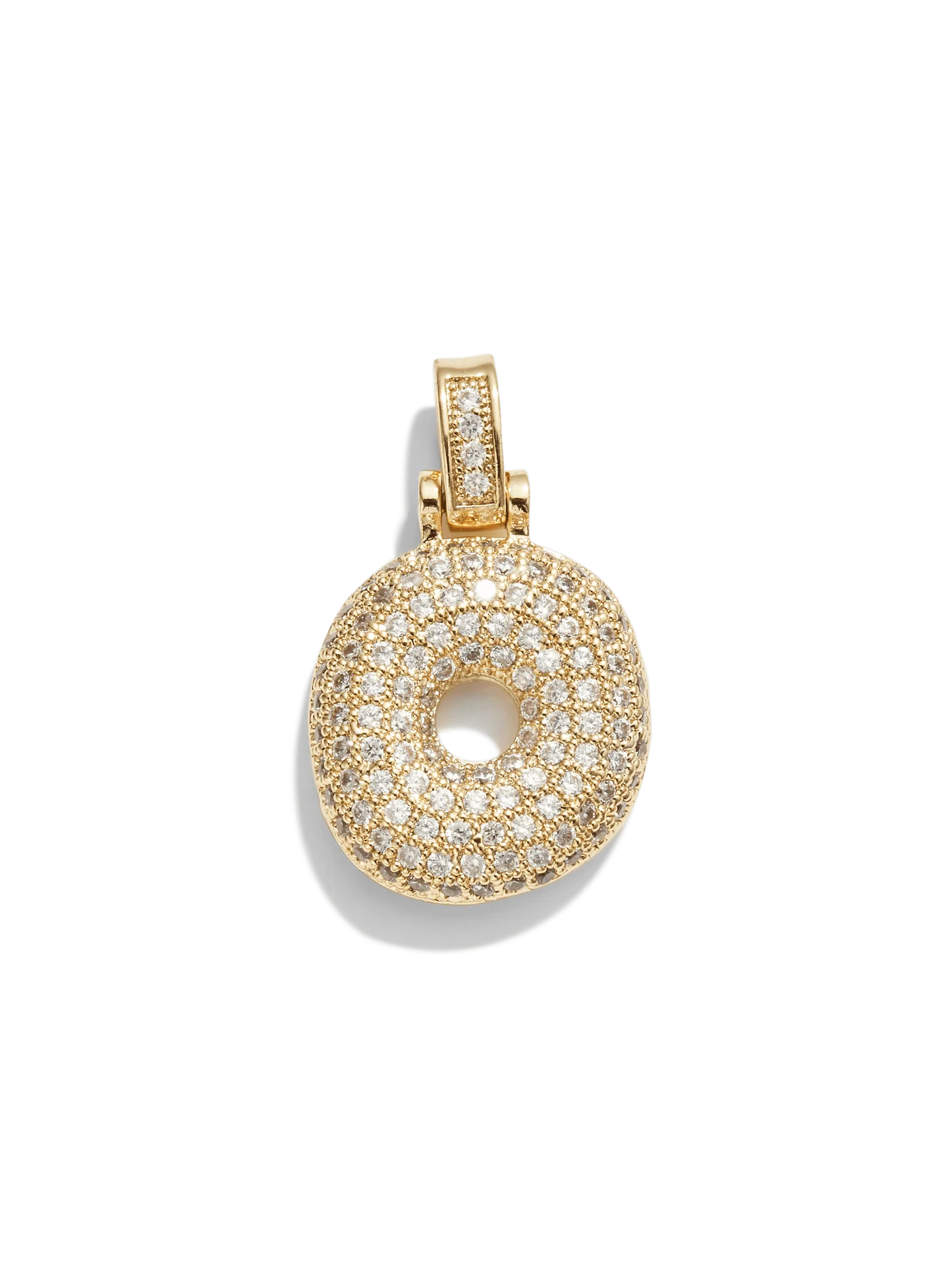 STANDARD BALLOON INITIAL NECKLACE GOLD