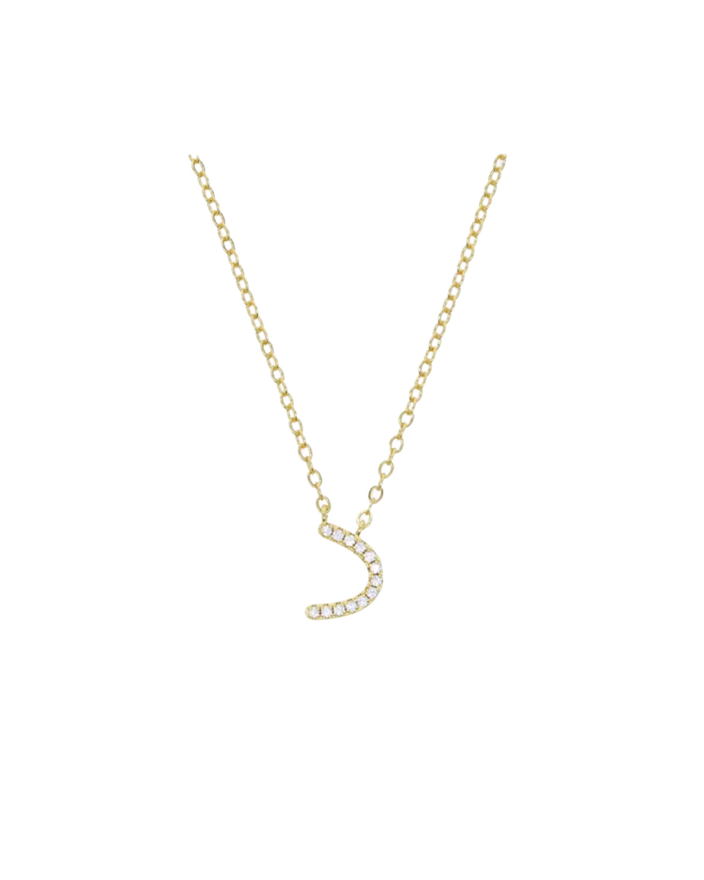 ARABIC INITIAL NECKLACE