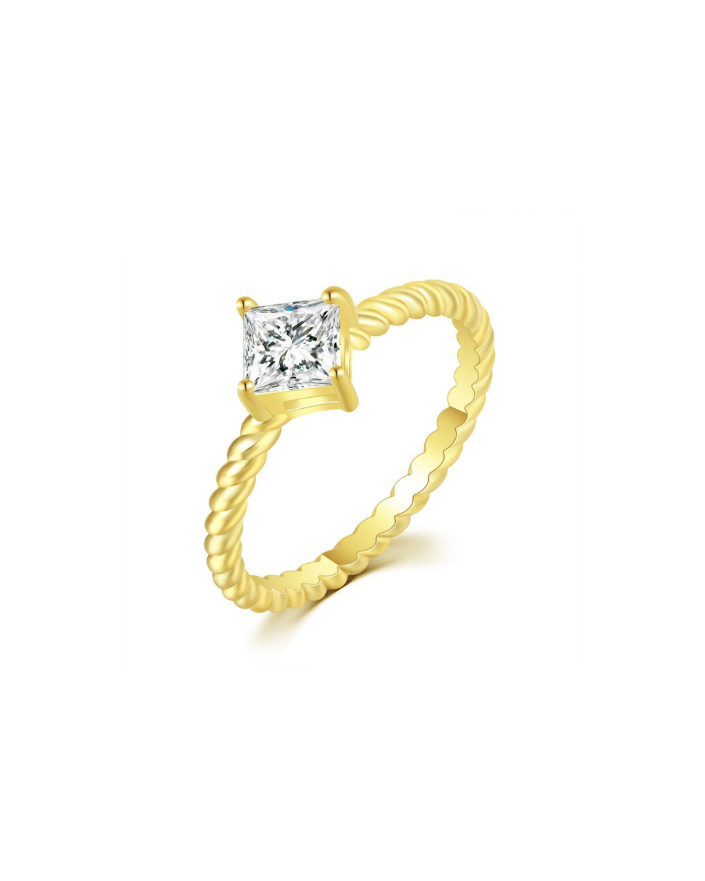 Twisted Band Ring