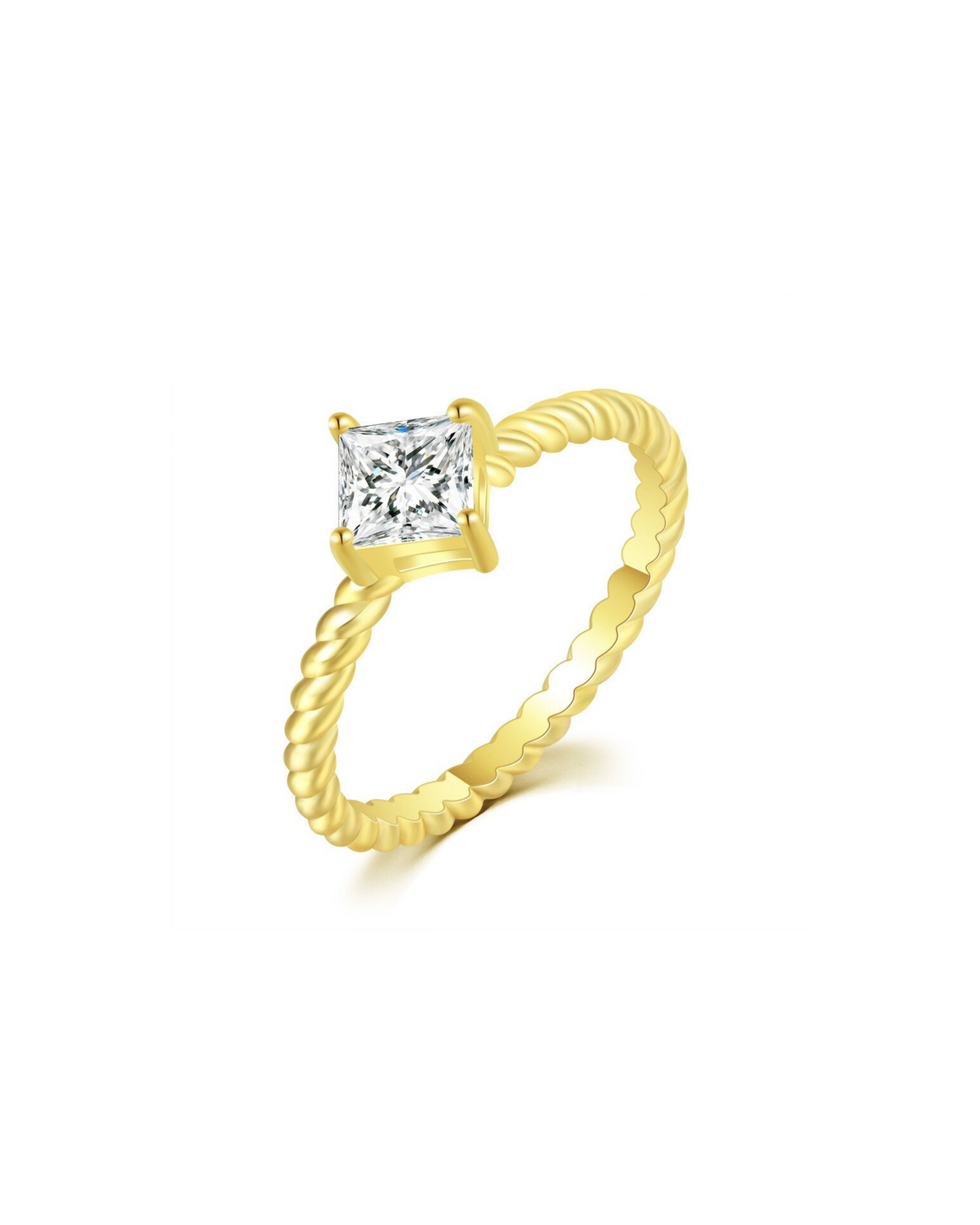 Twisted Band Ring