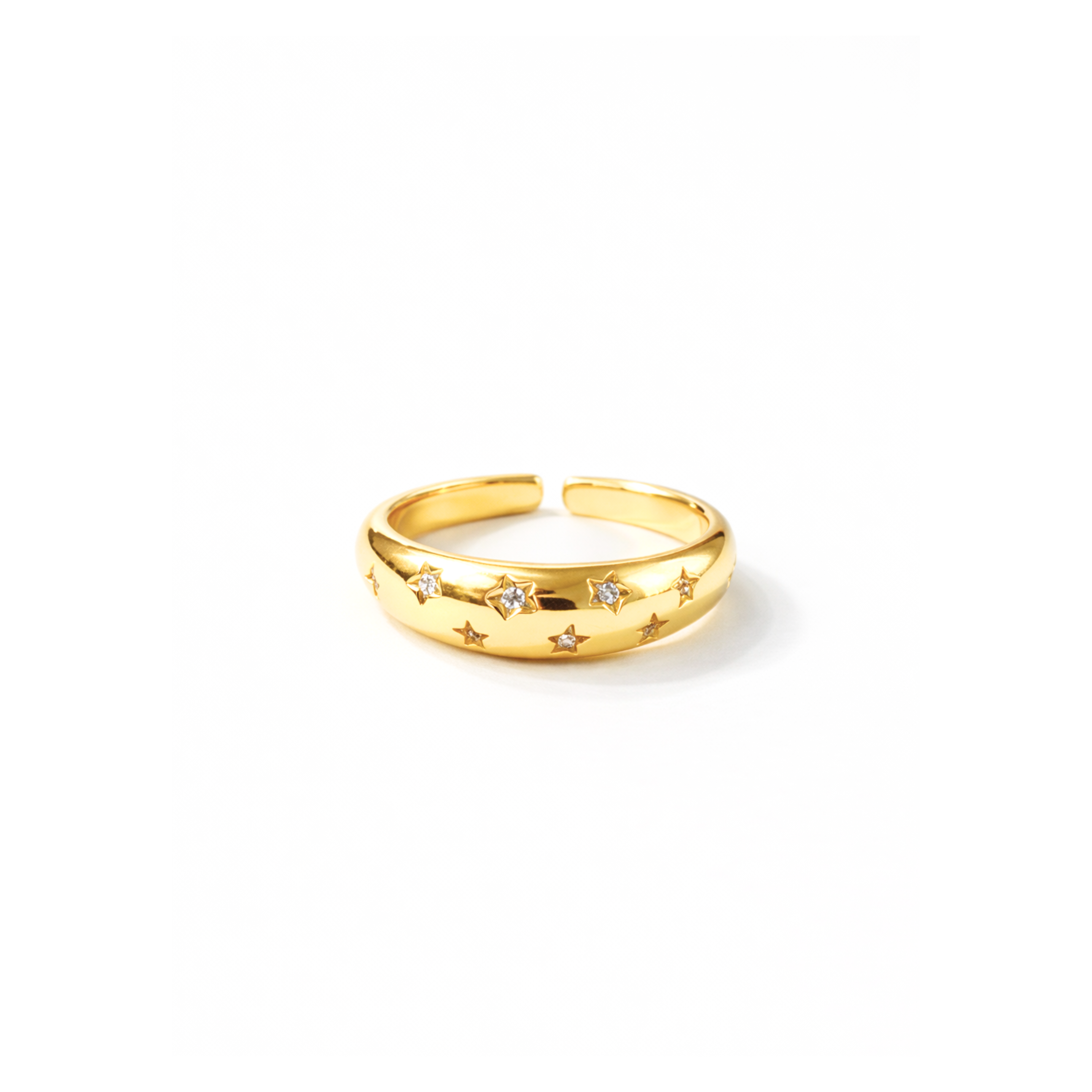 STELLAR GLOW PINKY RING