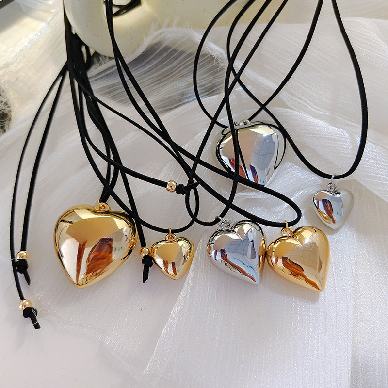 PUFFY HEART NECKLACE