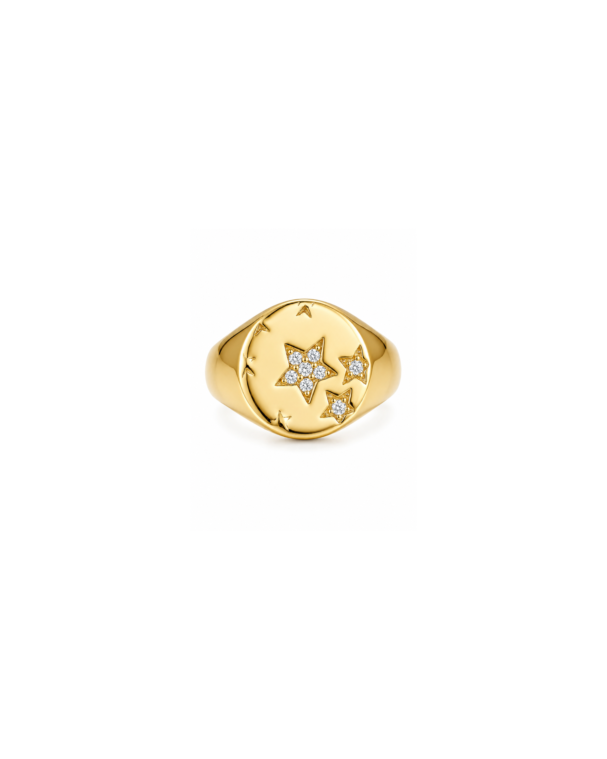 LUNARA SIGNET PINKY RING