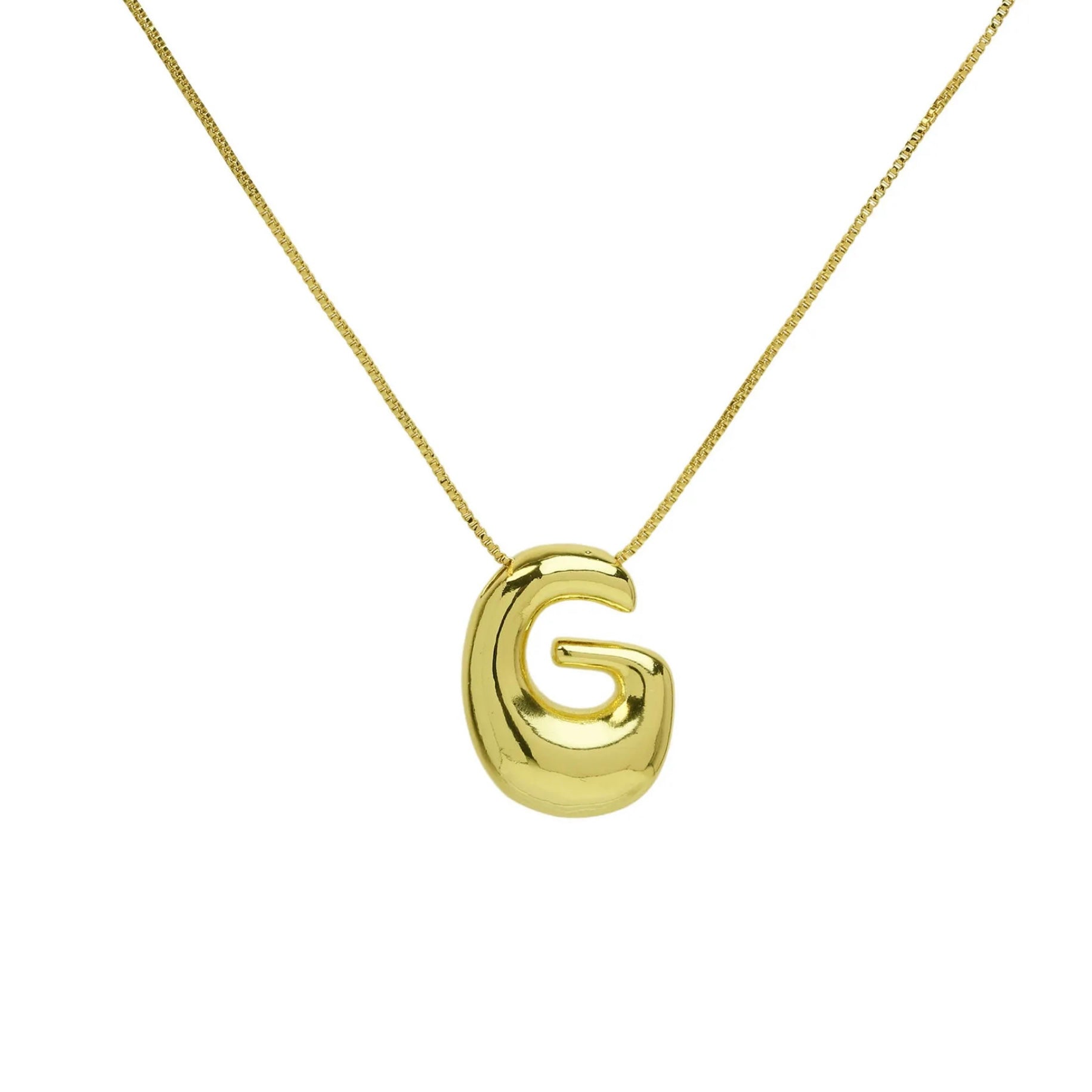 MEDIUM TIMELESS INITIAL NECKLACE