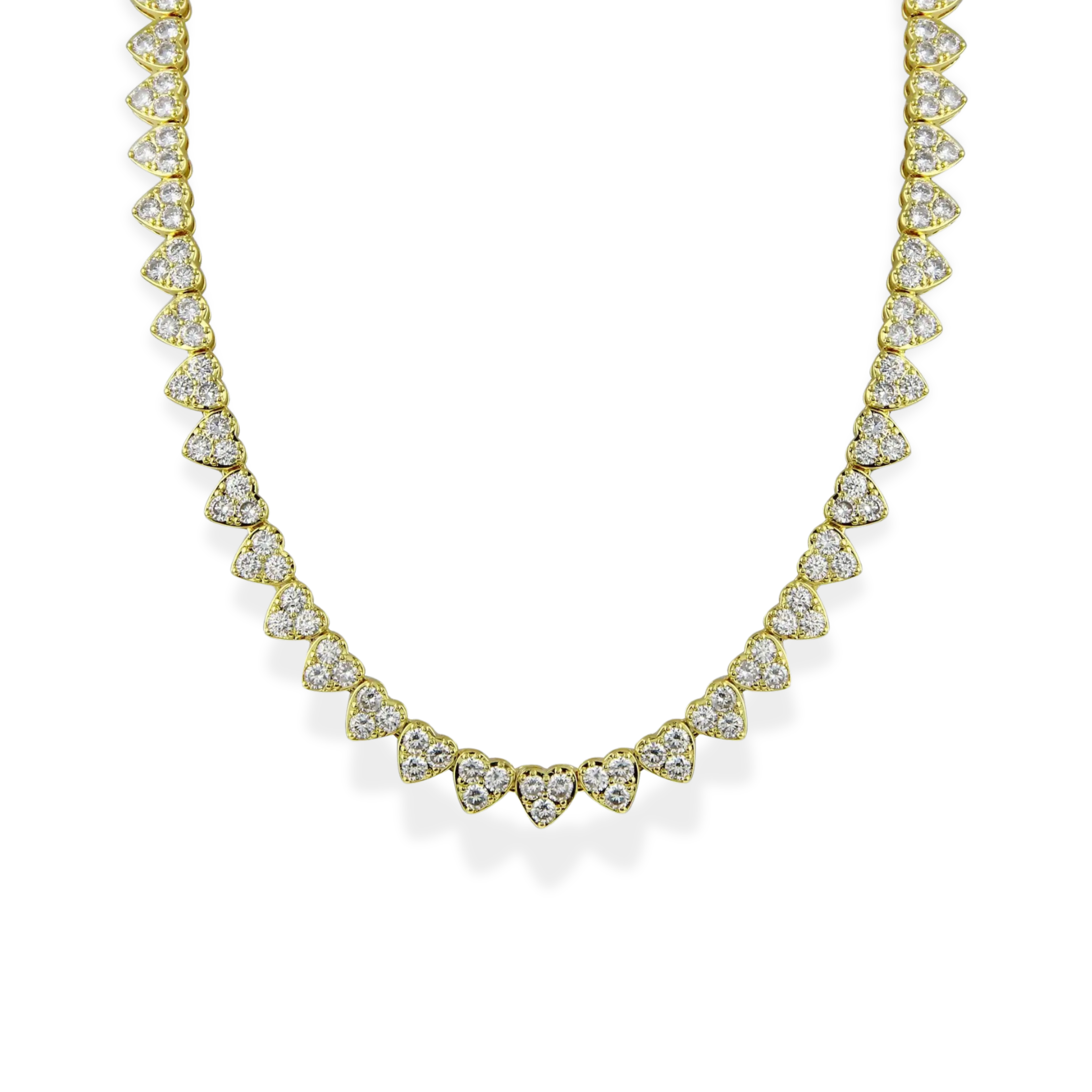 HEART TENNIS NECKLACE