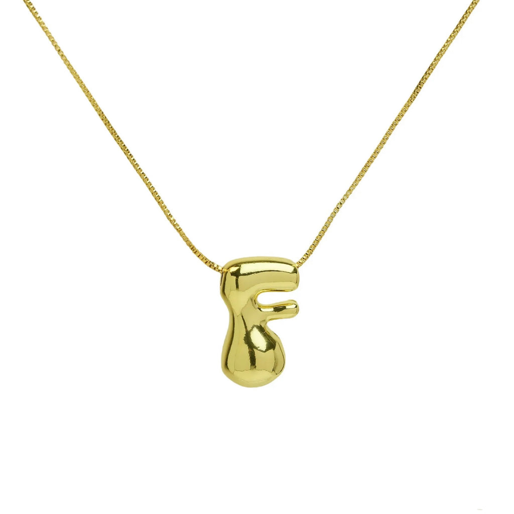 MEDIUM TIMELESS INITIAL NECKLACE