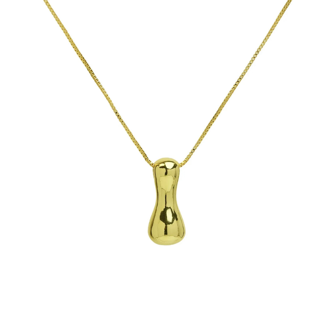 MEDIUM TIMELESS INITIAL NECKLACE