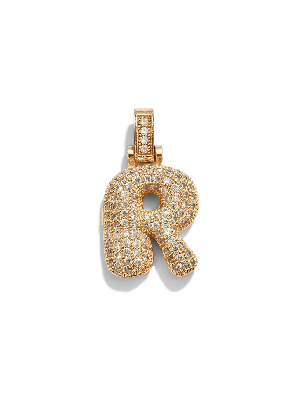 STANDARD BALLOON INITIAL NECKLACE GOLD