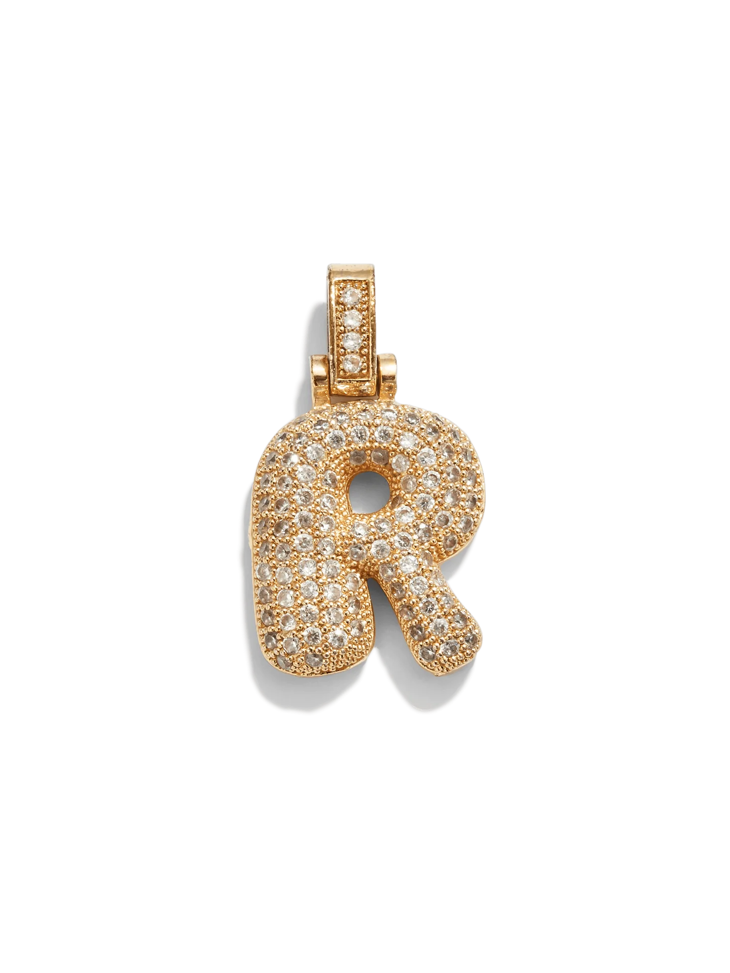 STANDARD BALLOON INITIAL NECKLACE GOLD