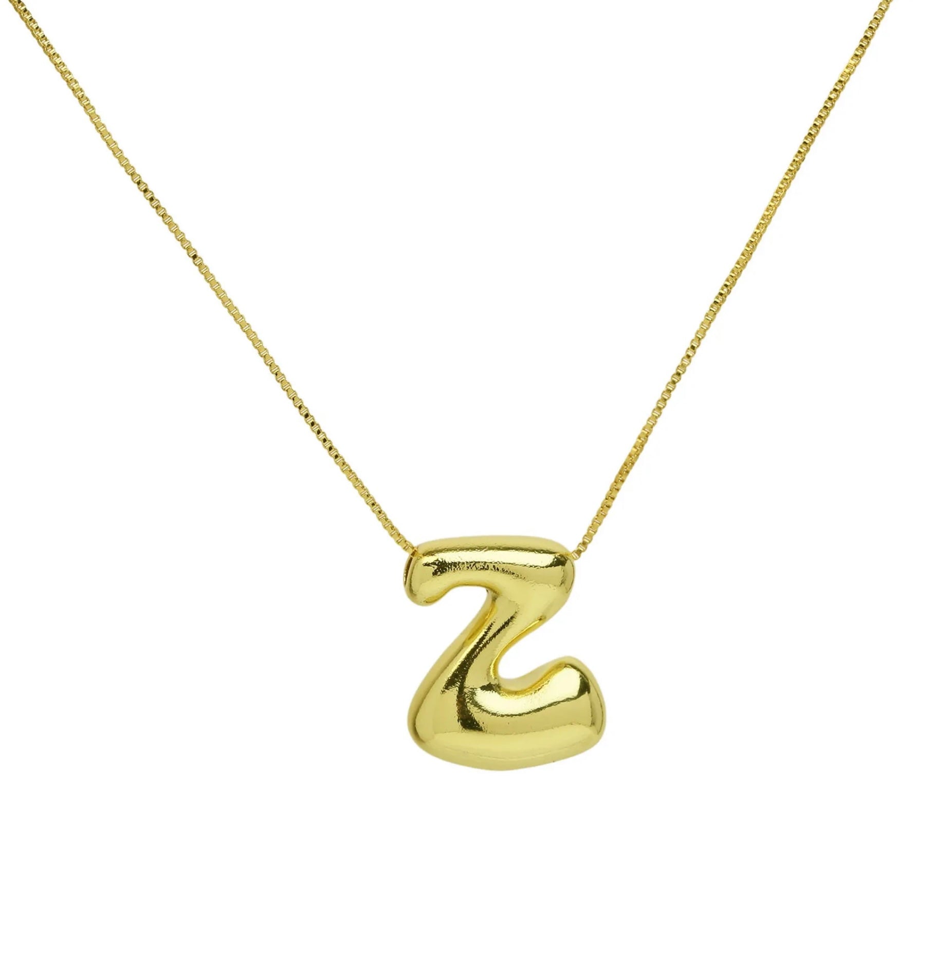 MEDIUM TIMELESS INITIAL NECKLACE
