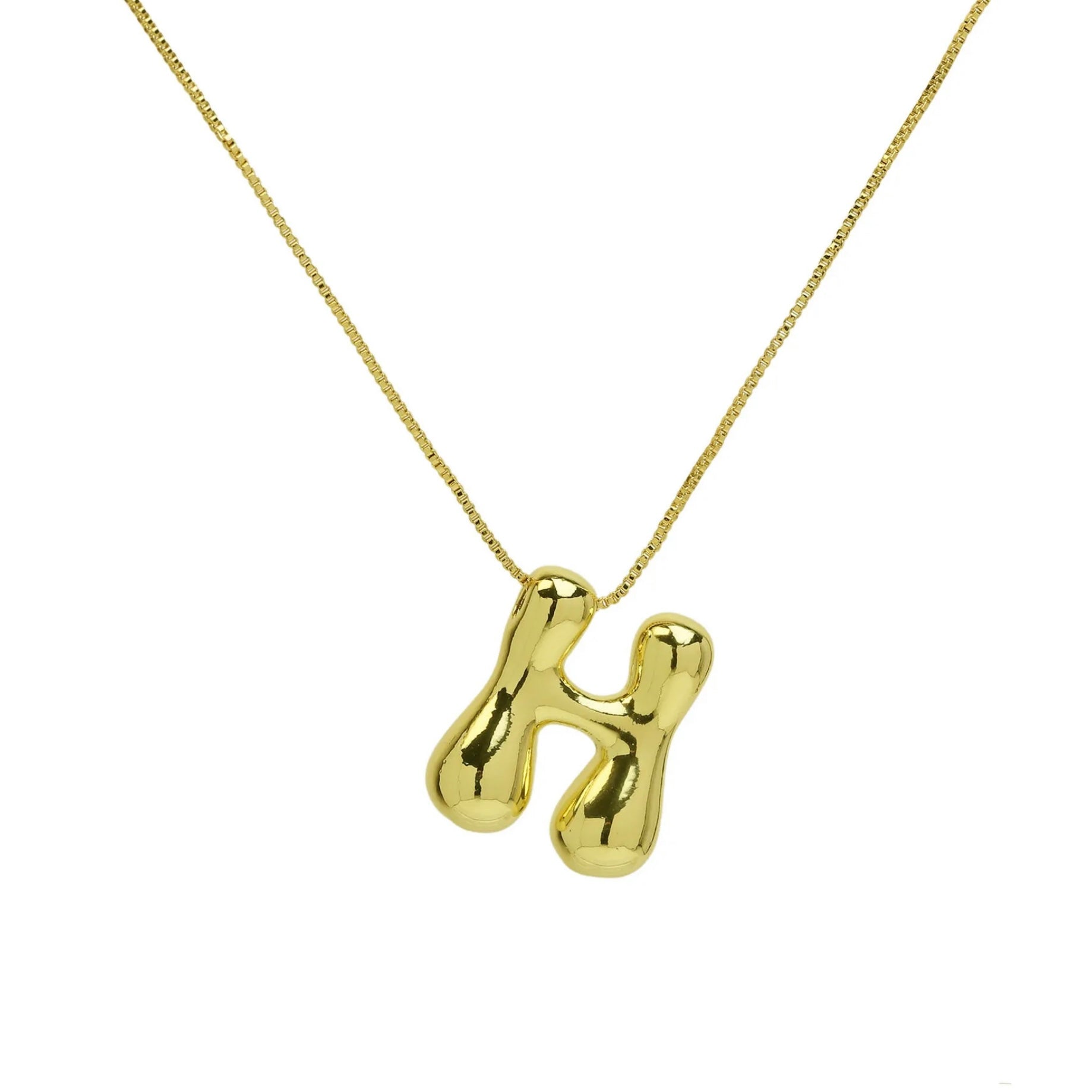 MEDIUM TIMELESS INITIAL NECKLACE