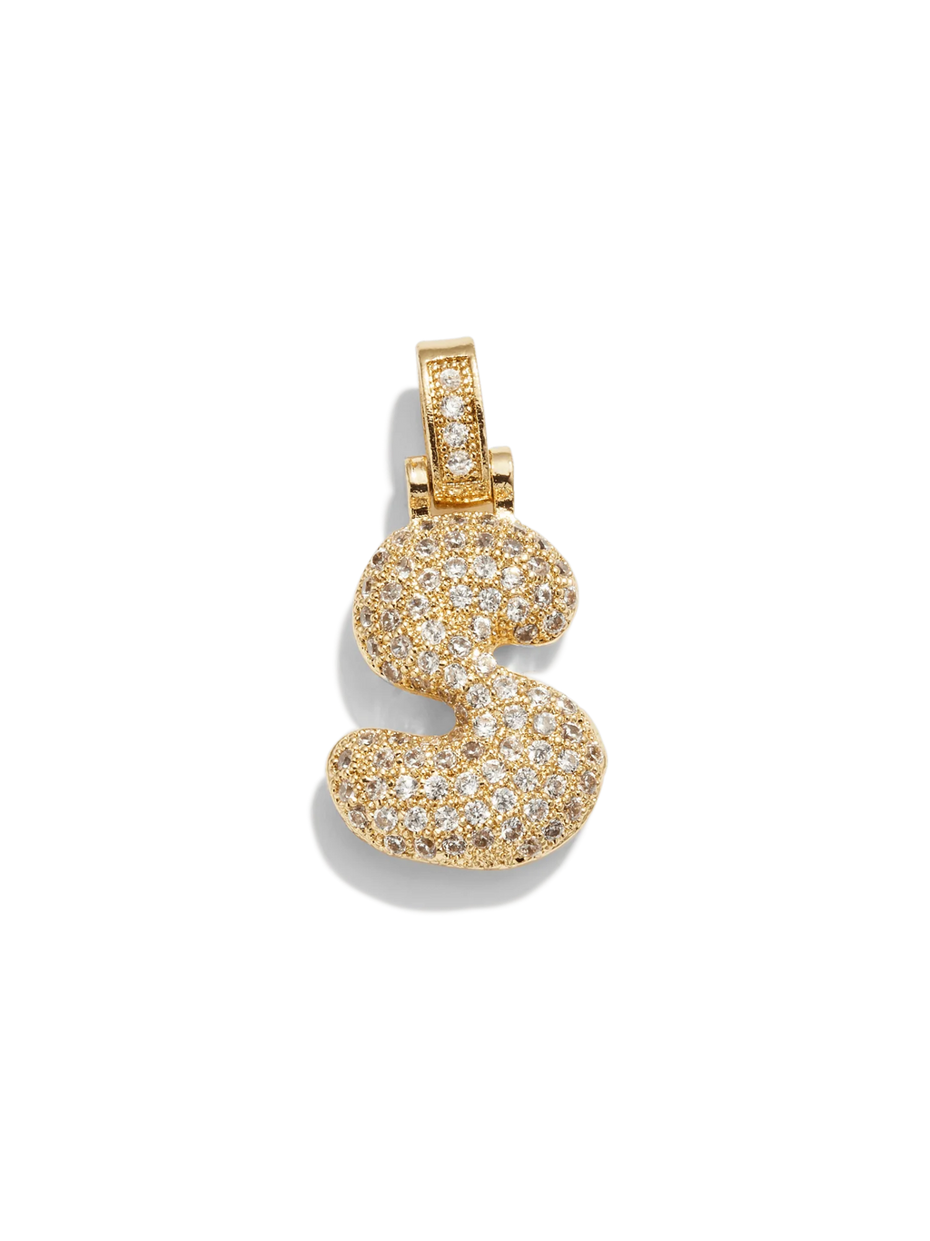 STANDARD BALLOON INITIAL NECKLACE GOLD