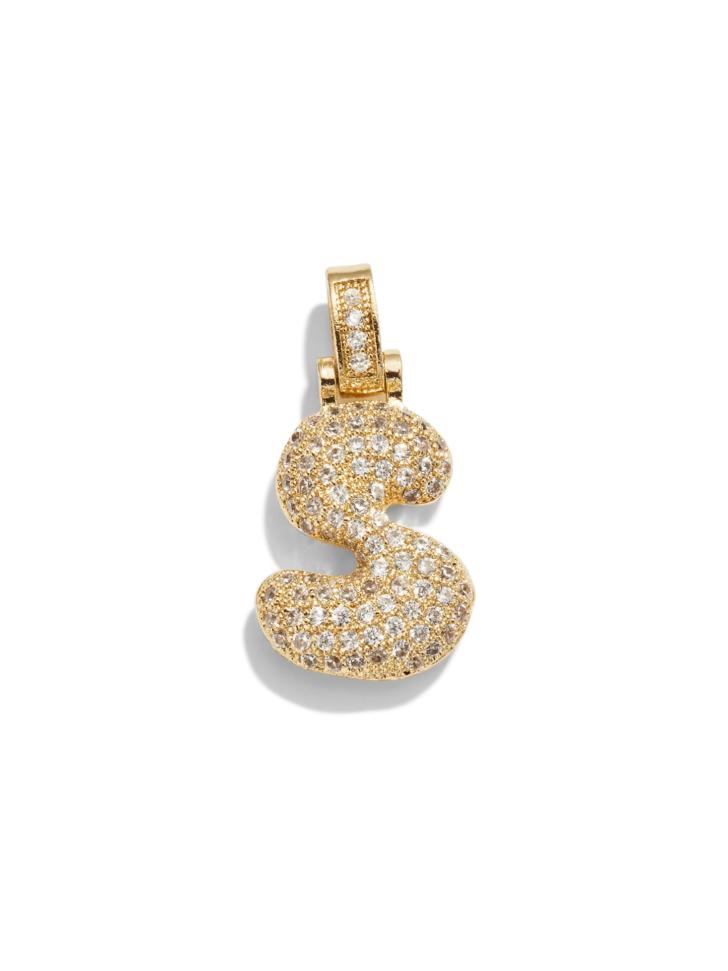 STANDARD BALLOON INITIAL NECKLACE GOLD