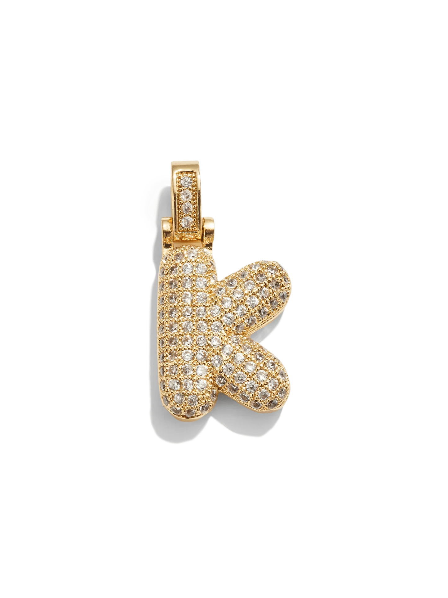 STANDARD BALLOON INITIAL NECKLACE GOLD