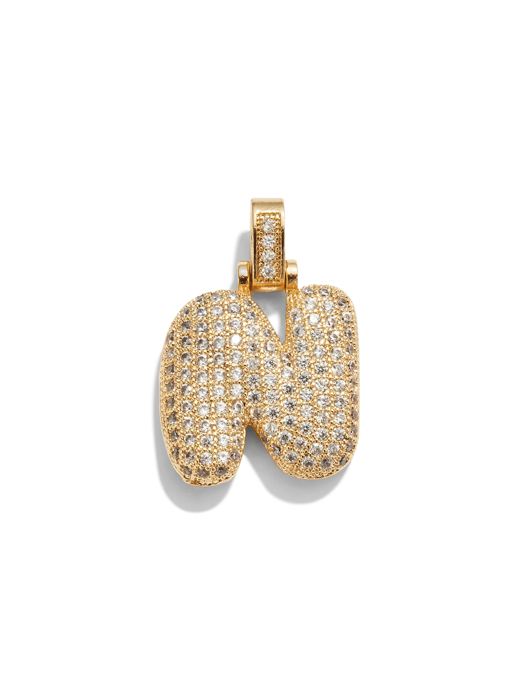 STANDARD BALLOON INITIAL NECKLACE GOLD