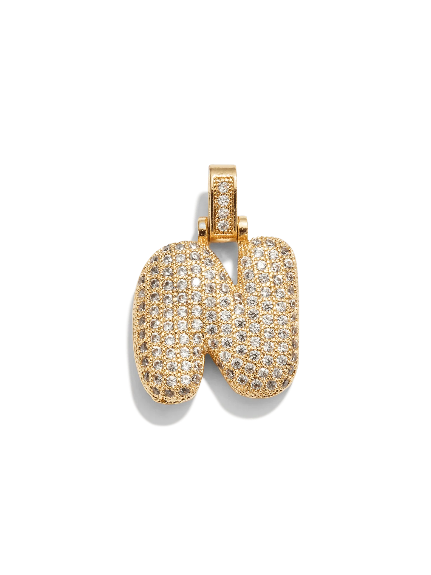 STANDARD BALLOON INITIAL NECKLACE GOLD