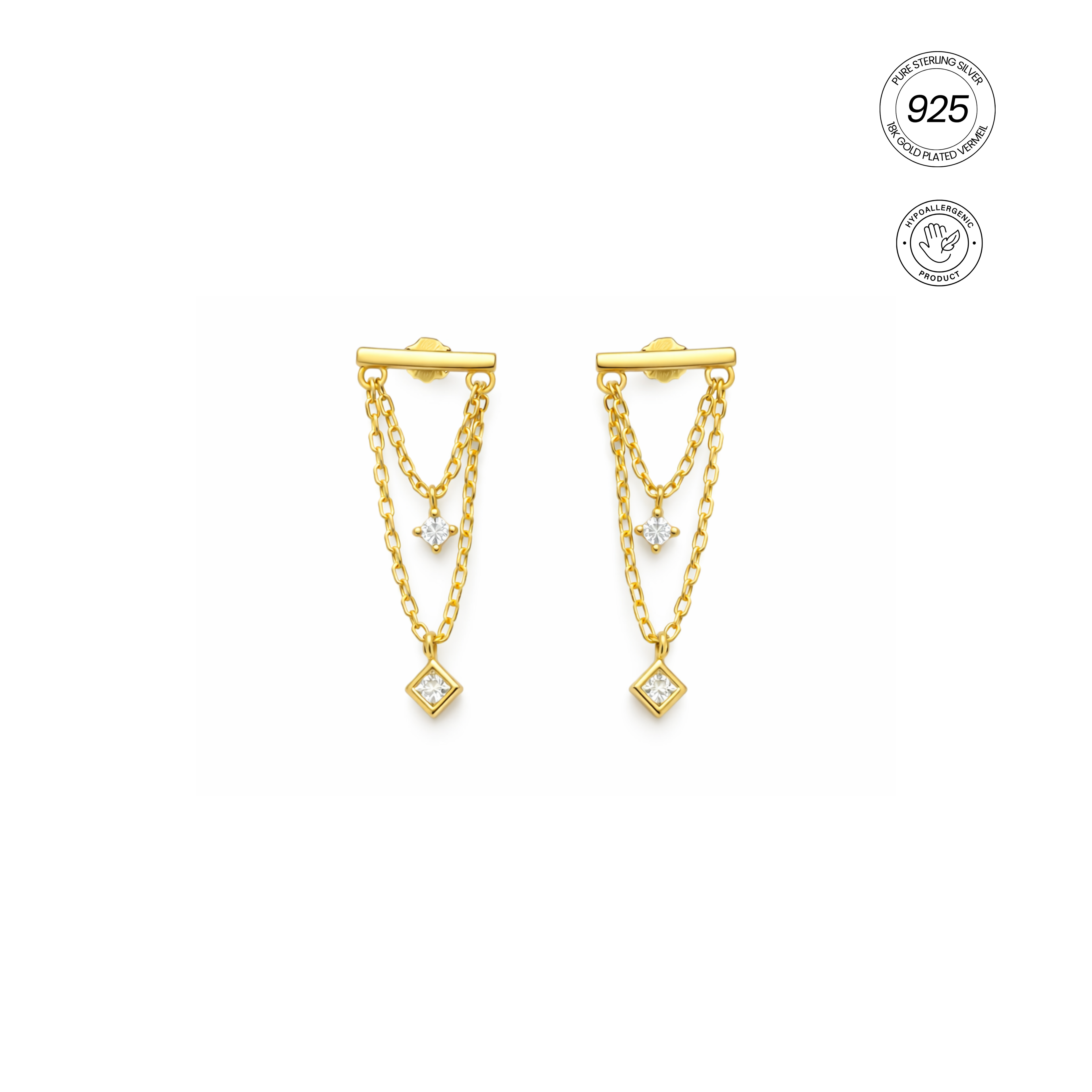 ELARA CHAIN EARRINGS