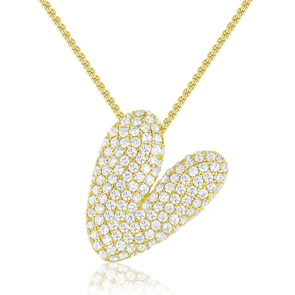 JUMBO BALLOON INITIAL NECKLACE