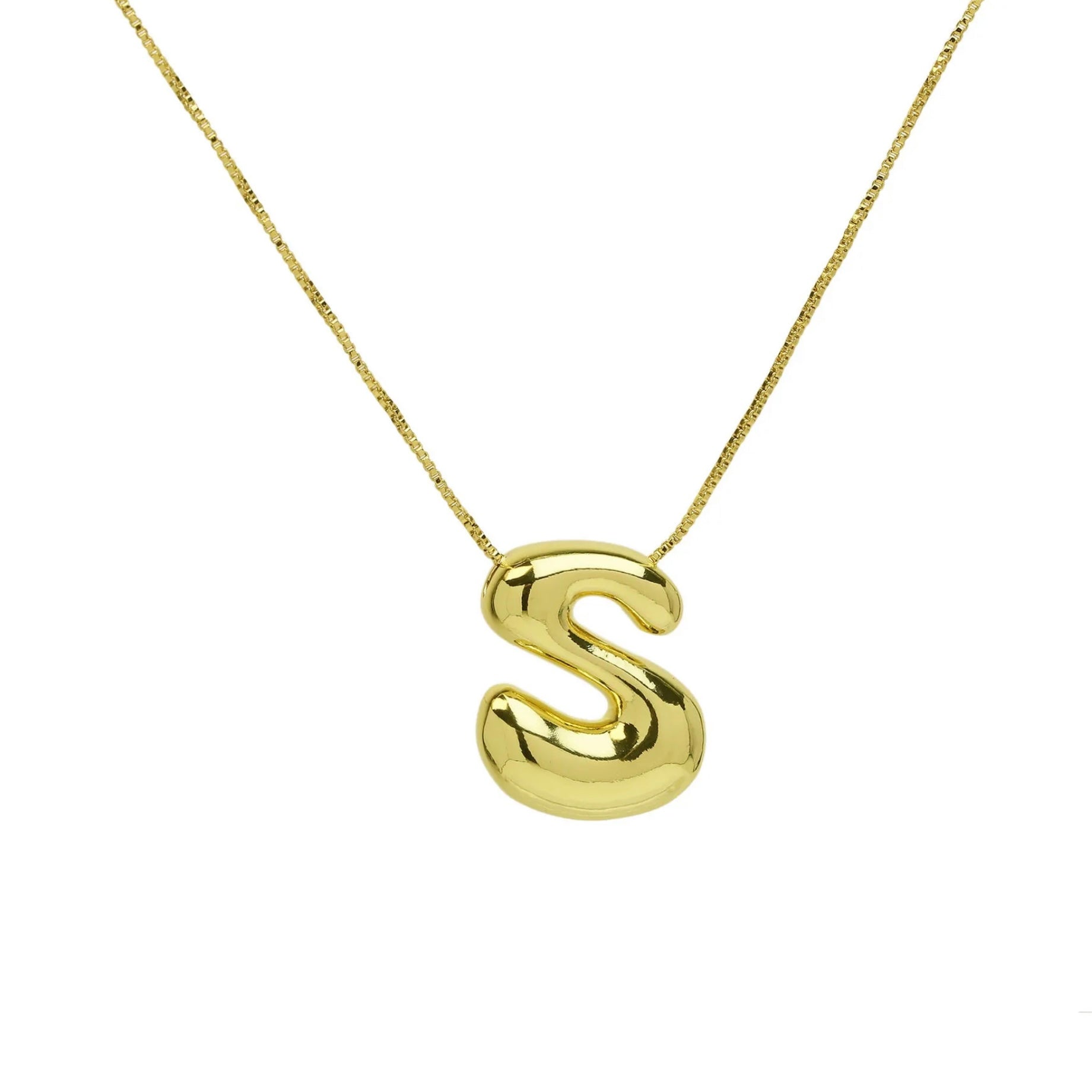 MEDIUM TIMELESS INITIAL NECKLACE