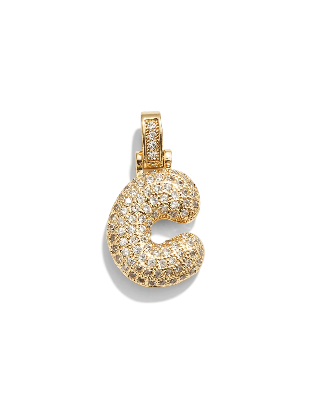 STANDARD BALLOON INITIAL NECKLACE GOLD